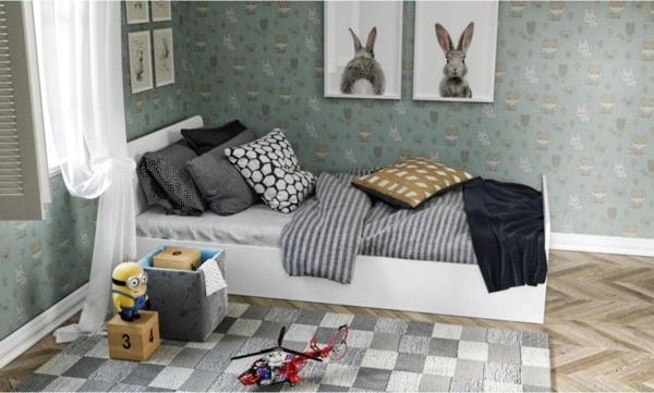 Kznmob Home Tek Kişilik Mdf Karyola - 100Cm X 200Cm - Image 1