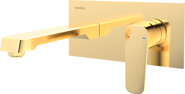 Teska Quasar Pro Lavabo Bataryası-Altın - Image 1