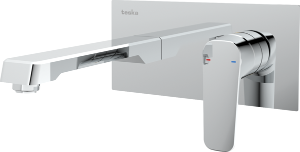 Teska Quasar Pro Lavabo Bataryası-Krom - Image 1