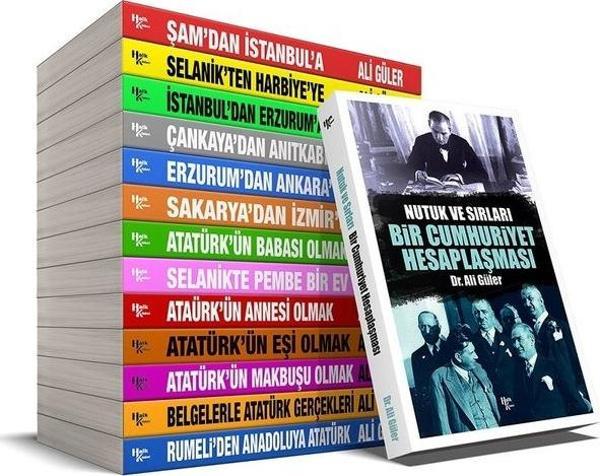 İyi ki Varsın Atatürk Kitap Seti - 14 Kitap Takım - Halk Kitabevi Yayınevi - Image 1