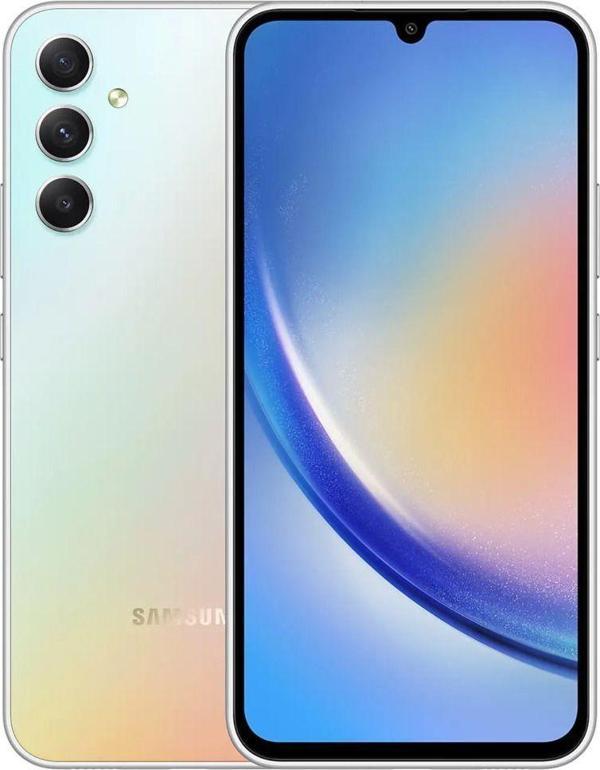 Samsung Yenilenmiş Galaxy A34 5G 128 GB Gümüş (12 Ay Garantili) - B Grade - Image 1