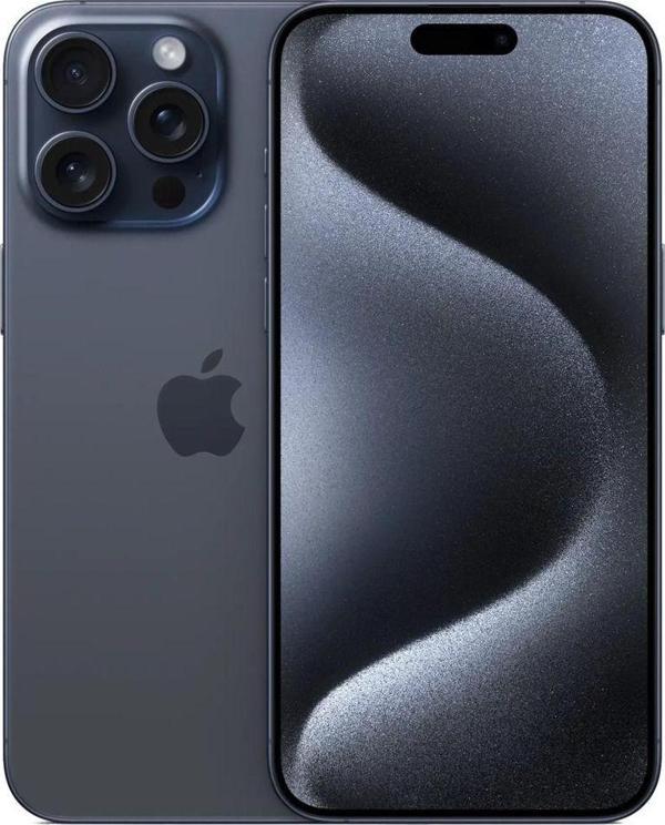 Apple Yenilenmiş Apple İphone 15 Pro Max 256 GB Mavi Titanyum (12 Ay Garantili) - A Grade - Image 1