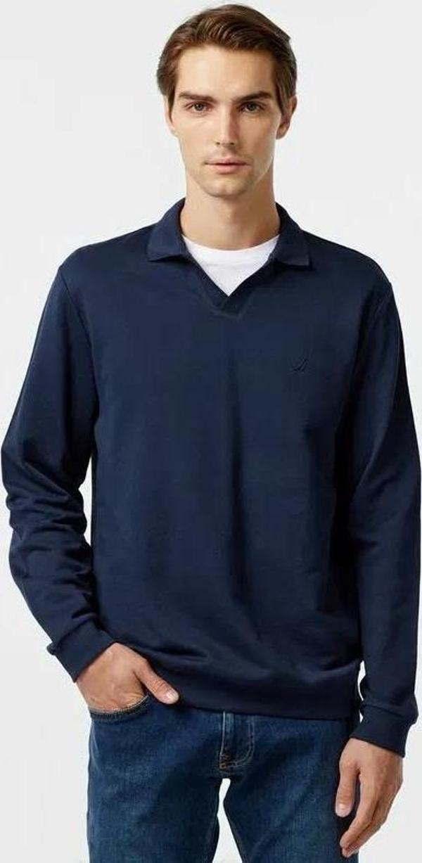 Nautica Erkek Polo Sweatshirt K47309T - Image 1