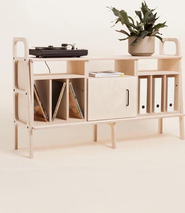 Woodesk Mare Masif Ahşap, Dolap Ve Konsol, 140X90, Natural Renk, Cpt4711-140 - Image 1