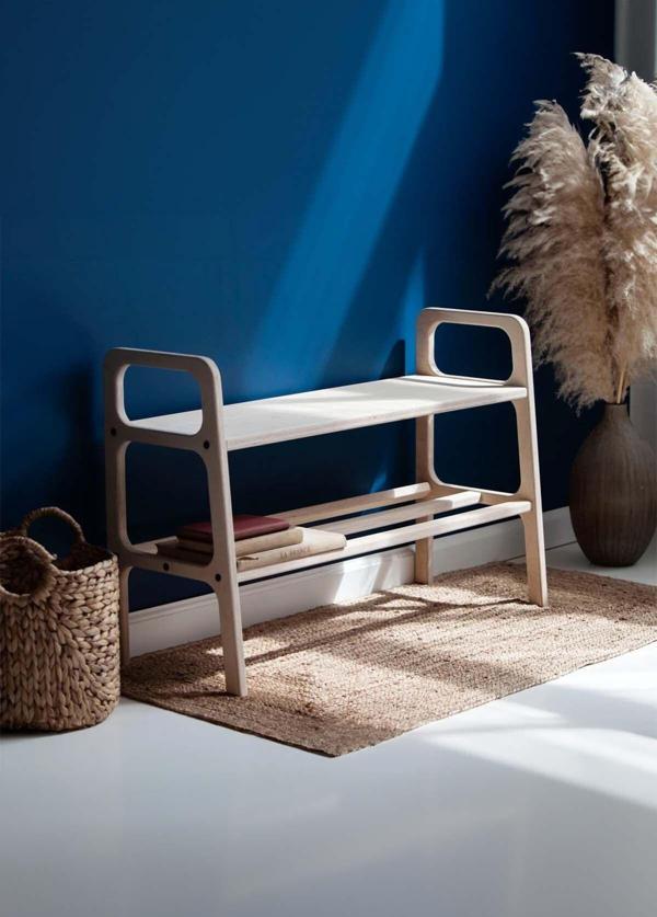 Woodesk Mirage, Masif Ahşap, Ayakkabılık Ve Raf Sistemi, 100X65, Natural Renk, Cpt4727-100 - Image 1