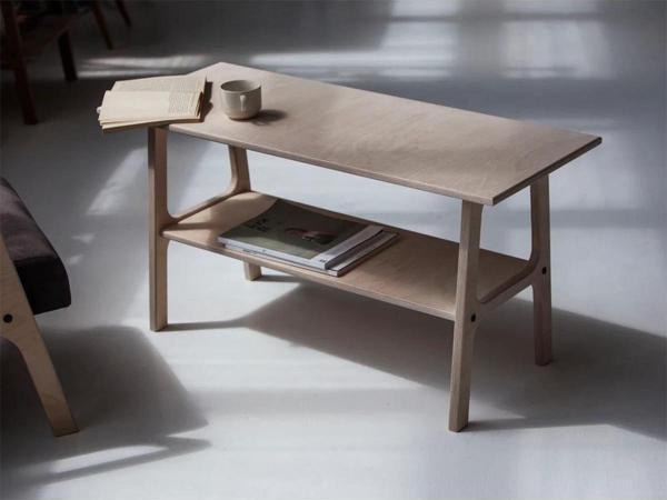 Woodesk Puerta, Orta Sehpa, Coffe Table, 100X50, Natural Renk, Cpt4743-100 - Image 1