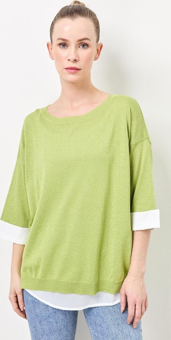 Two Mail Kadın Triko Bluz MY2350004262 - Image 1