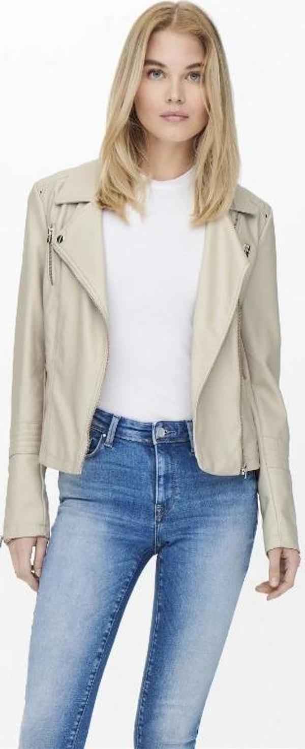 Only Onlgemma Faux Leather Bıker Otw Noos Kadın Deri Ceket - Image 1