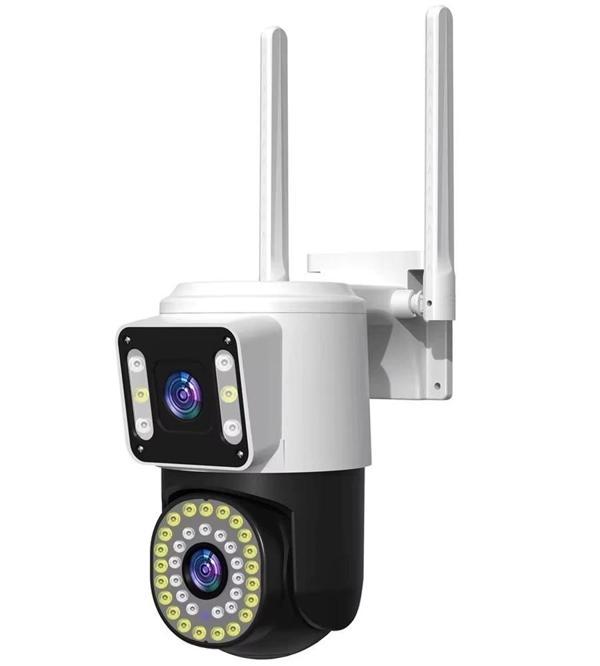 4mp Yoosee Çift Lens Ip Kamera - Wıfı Açık Otomatik İzleme, Su Geçirmez Kablosuz Güvenlik Ev Kameras - Image 1