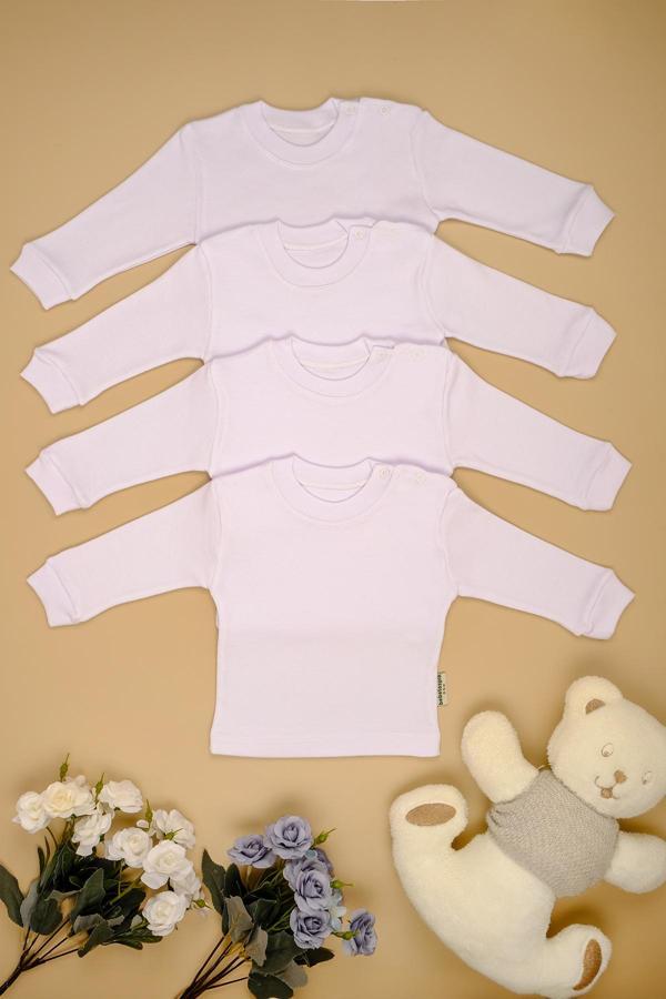 Omuz Patlı Uzun Kol 4'lü Paket Body - Image 1