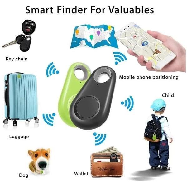 Mini Akıllı Anahtar Bulucu Bluetooth Tracker Evcil Hayvan Ve Eşya Gps Bulucu Anti-kayıp Sensör - Image 1
