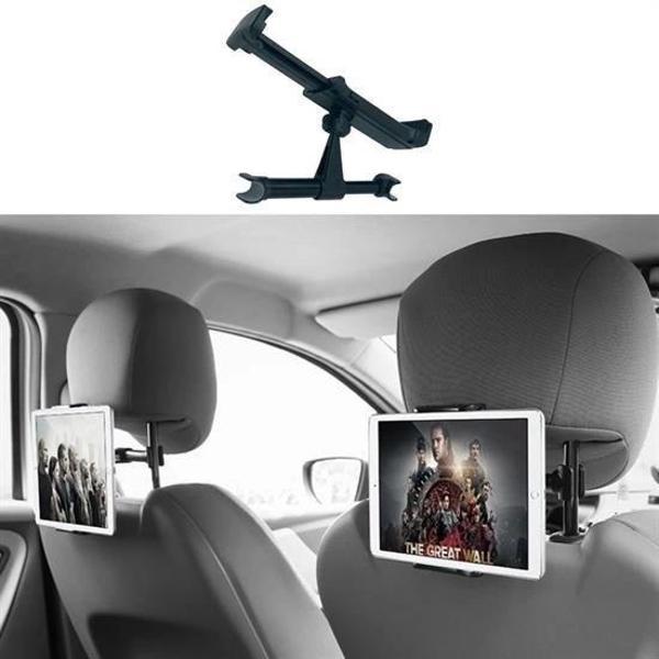 Oto Koltuk Arkası Telefon Tablet Tutucu Ayarlanabilir 360 Derece Dönebilen Pratik Stand - Image 1