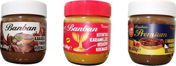 Tariş Banban Sürülebilir Çikolata Seti  400 gr.  X 3 Adet - Image 1