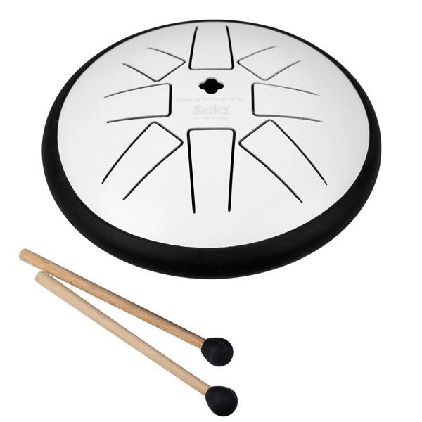 Sela SE363  ~15cm Tongue Drum (Fa Minör / Beyaz) - Image 1