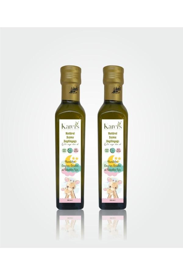 Karci's Extra Virgin Olive Oil Yeni Hasat Anne & Bebek Serisi 0,2 Soğuk Sıkım Natürel Sızma Zeytinyağı-Avantaj Paketi - Image 1