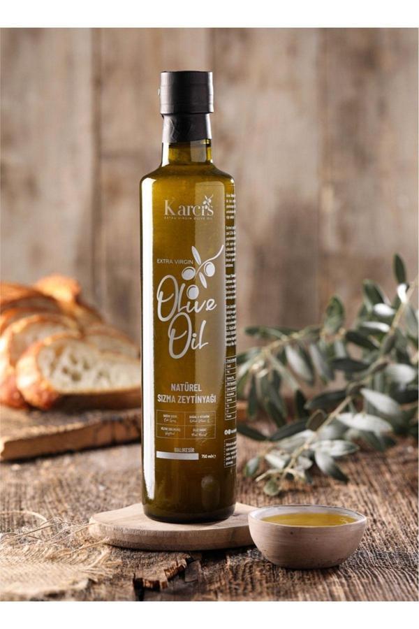 Karci's Extra Virgin Olive Oil 0,3 Soğuk Sıkım Natürel Sızma Zeytinyağı 750 Ml - Image 1