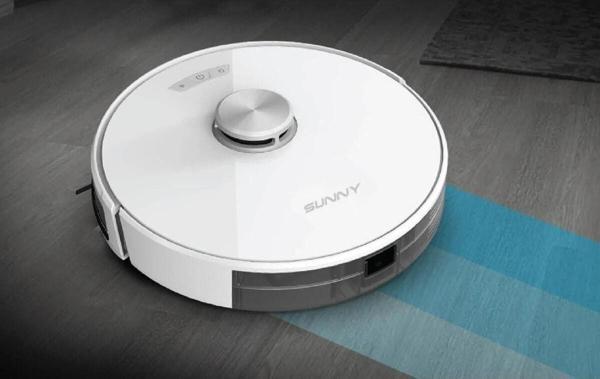 Easytekno Sunny Hero Extra Robot Süpürge Beyaz - Image 1