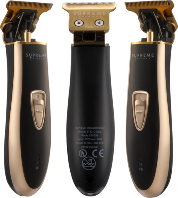 Supreme Trımmer T-Shaper Trimmer Saç & Sakal Düzeltici Ultra Sessiz Yaşlılar Çocuklar Hassas Ciltler İçin Uygun St5210 - Image 1
