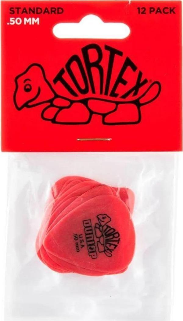 Jim Dunlop 418P.50 Tortex Standard Pena Seti ( 12 x 0.50mm) - Image 1