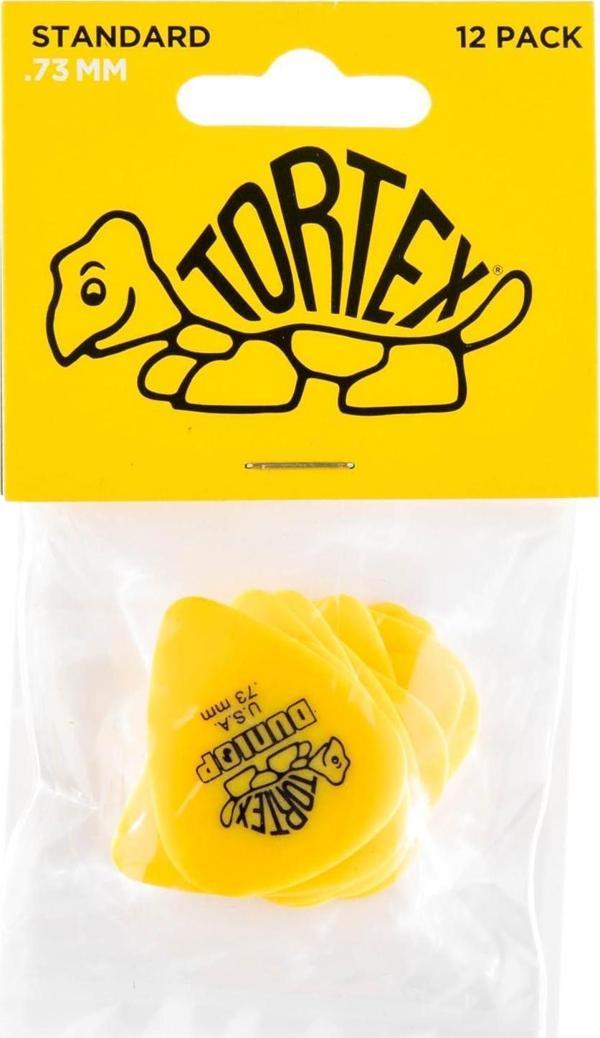 Jim Dunlop 418P.73 Tortex Standard Pena Seti ( 12 x 0.73mm) - Image 1