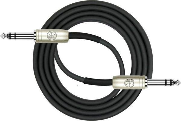 Kirlin 6mt 1/4'' Stereo Enstrüman Kablosu AP209PR6MBK - Image 1