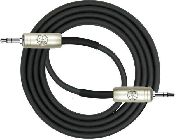 Kirlin 6mt 3.5mm TRS - 3.5mm TRS Kablo AP468PRL6MBK - Image 1