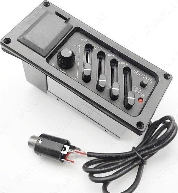 EQ 7545R-D Preamp 4 band ekolayzır ( jack eşikaltı dahil ) - Image 1