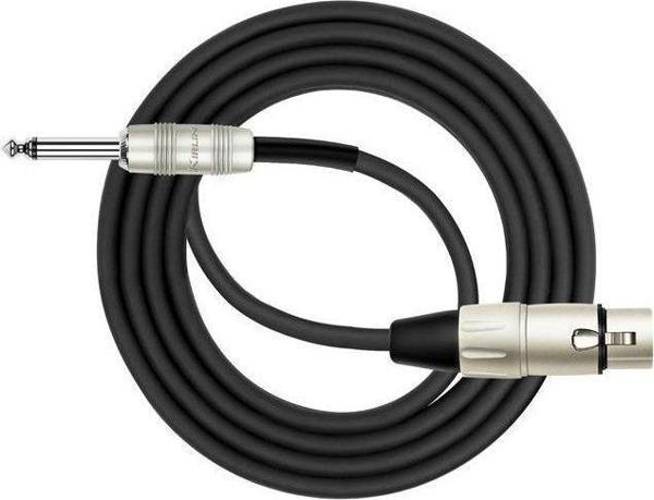 Kirlin MP-482PRBK XLR F - 1/4'' Mono 3 Metre Mikrofon Kablosu - Image 1