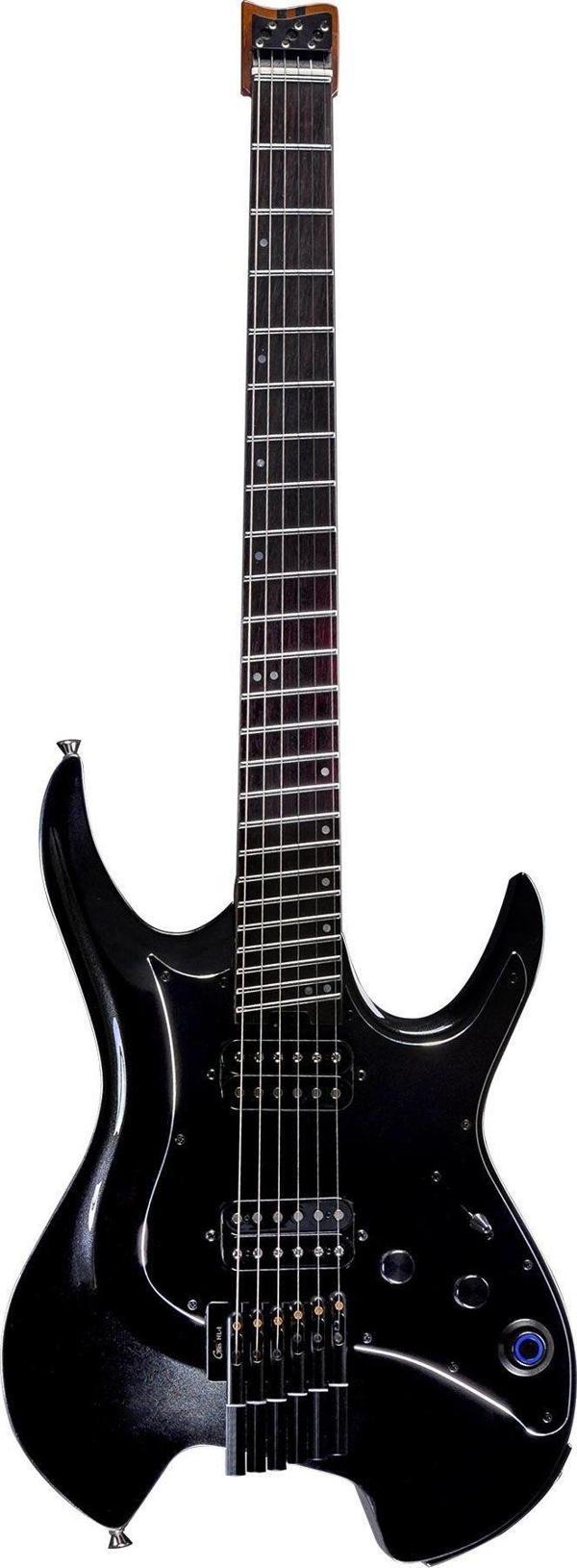 GTRS W800PBK Headless Multiscale Smart Gitar - Image 1