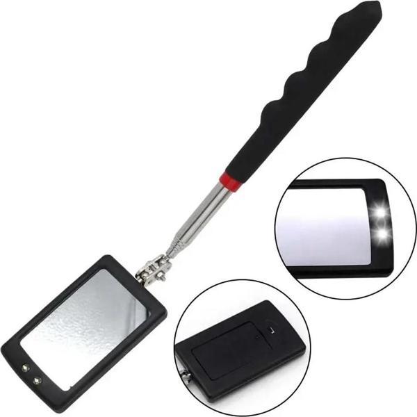 POWERMASTER PM-26176 TELESKOPİK UZAYAN KATLANIR IŞIKLI AYNA (90CM UZAMA BOYU) - Image 1