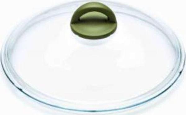 Olivilla 20 cm Cam Pyrex Kapak Yeşil Kulplu - Image 1