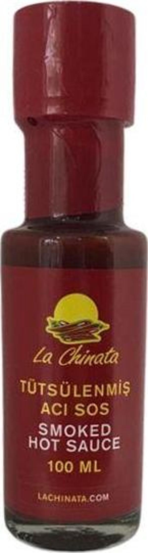 TÜTSÜLENMİŞ ACI BİBER SOSU 100 ML X 8 Adet - 1 Koli - Image 1