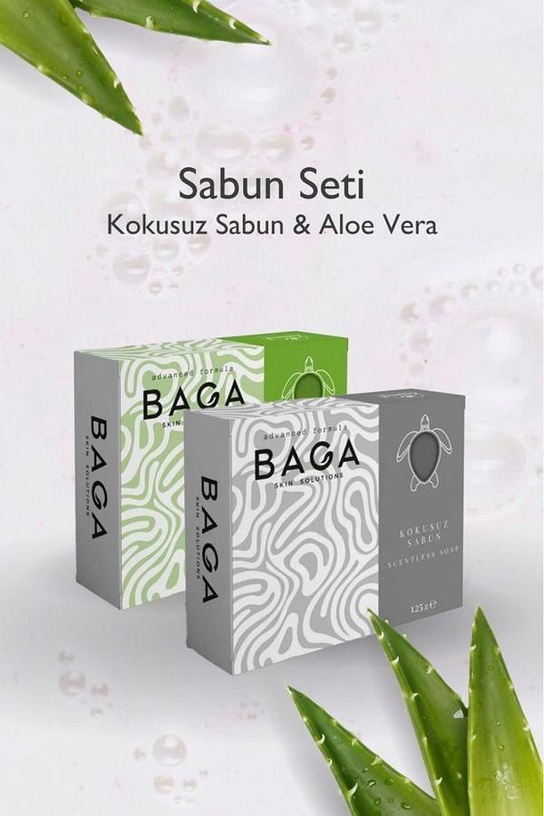 Kokusuz Sabun & Baga Aloe Vera Sabun Seti - Image 1