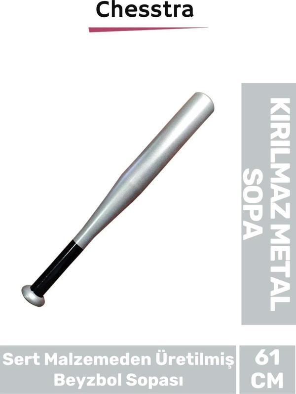Özel Üretim Modern Zarif Kırılmaz Rahat Kavrama Kaliteli Metal Baseboll Beyzbol Sopası 61 Cm - Image 1