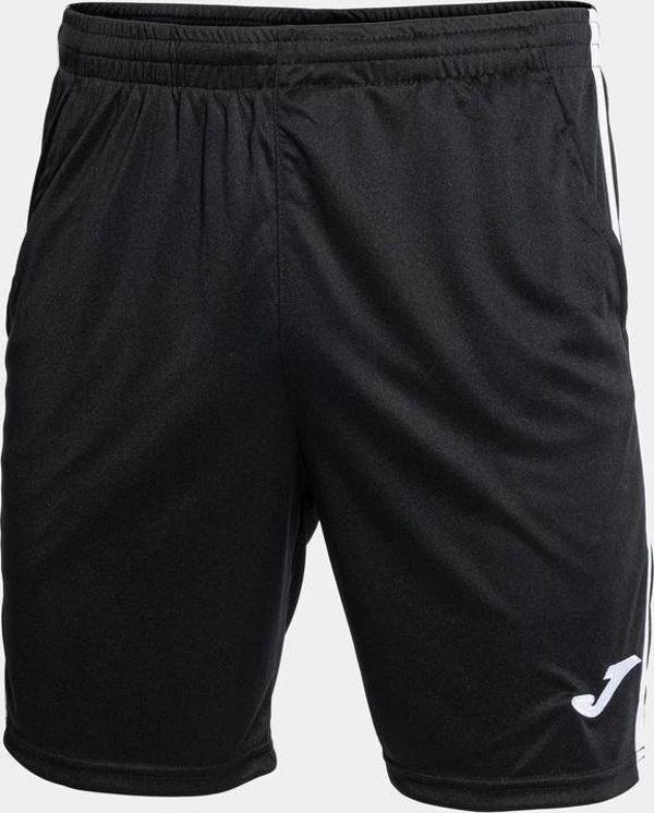 Joma Open III Bermuda Erkek Siyah Tenis Şort 102252.102 - Image 1