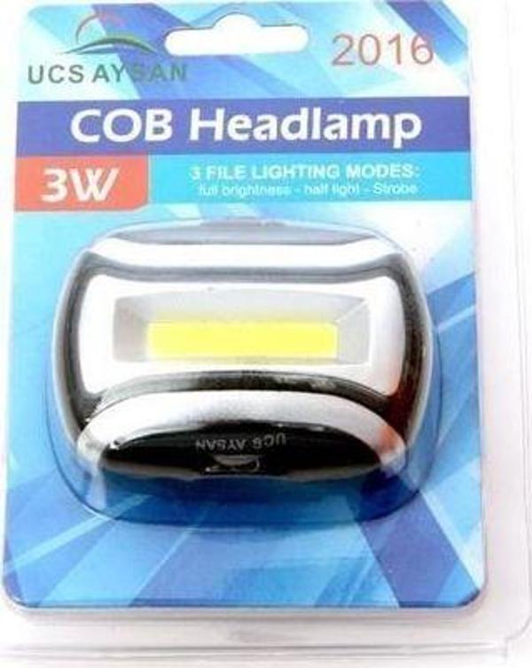 Head Lamp Kafa Feneri 3w Cob Head 3  Rdl-410   - Image 1