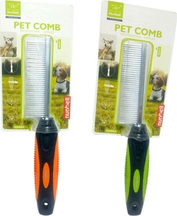 Kedi Köpek Tek Taraflı Tüy Açma Tarak 22x3 Cm - Image 1