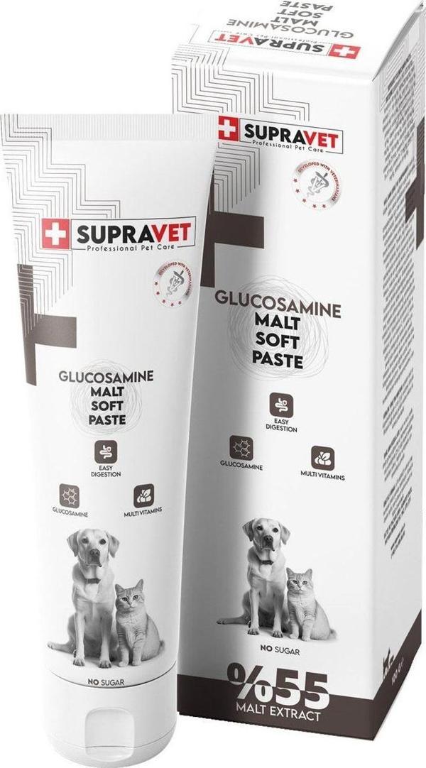 Glucosamine Kedi ve Köpek Eklem Ve Kas Destekliyici Malt Paste 100 Gr - Image 1