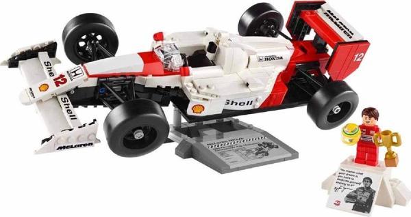 LEGO Icons McLaren MP4/4 ve Ayrton Senna Yaratıcı Model Araba Yapım Seti 693 Parça - Image 1