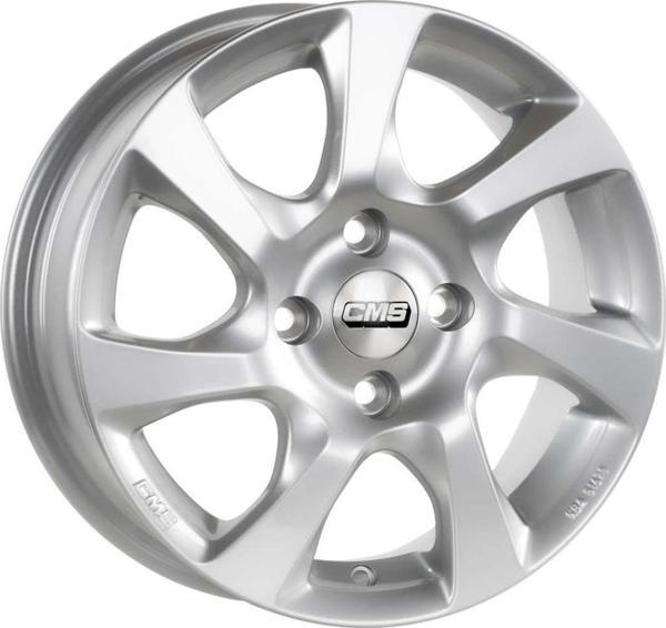 CMS-1060-07 6.5x16"-4x100 ET40 67.2 Silver Jant (4 Adet) - Image 1