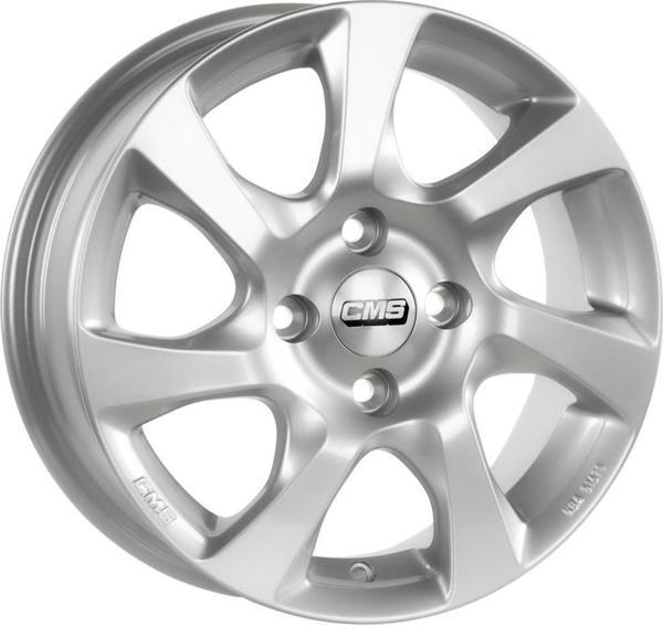 CMS-1061-01 7.0x17" -4x100 ET37 67.2 Silver Jant (4 Adet) - Image 1