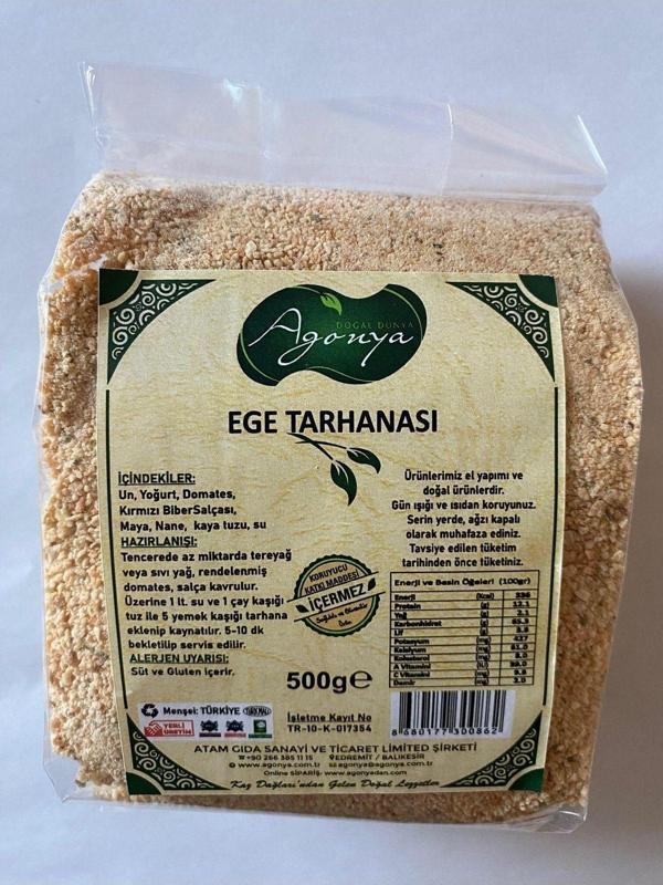 AGONYA Ege Tarhanası  500 G - Image 1