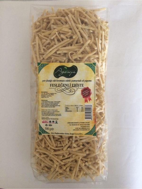 AGONYA Fesleğenli Erişte 500 G - Image 1
