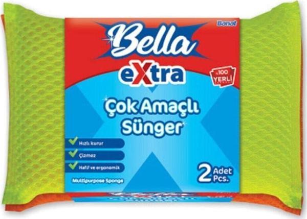 Banat Bella Extra 2'Li Çok Amaçlı Sünger - Image 1
