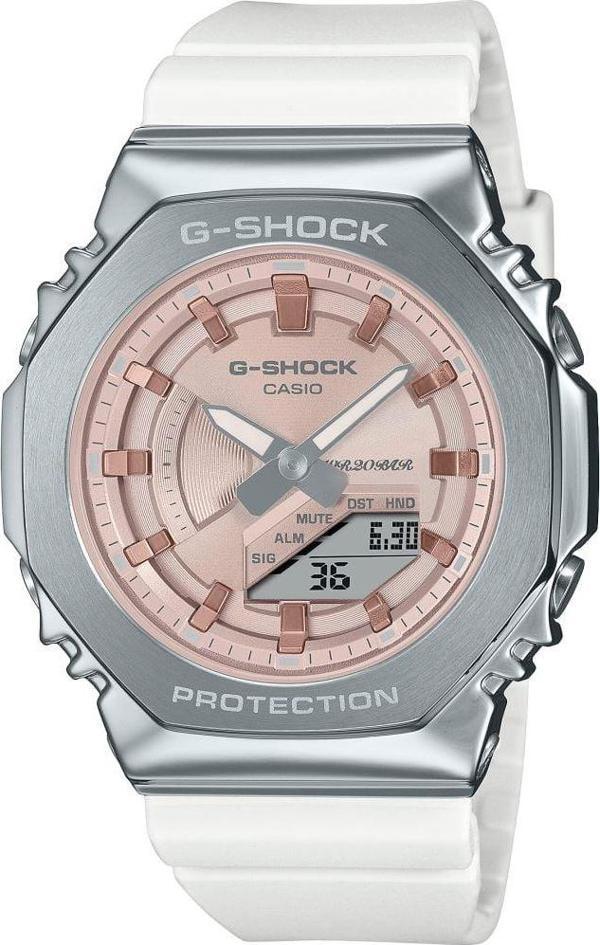 Casio G-SHOCK GM-S2100WS-7ADR Kadın Kol Saati - Image 1