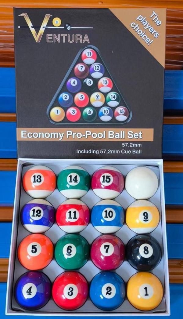 Avessa Bb-Ball-300 Amerikan Bilardo Topu Amatör 16lı - Image 1