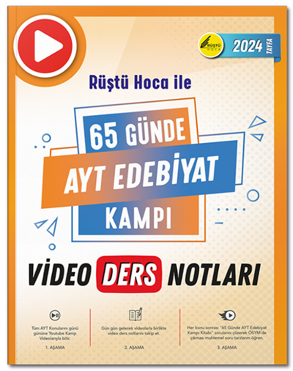 Rüştü Hoca YKS AYT 65 Günde Edebiyat Kampı Video Ders Notları - Rüştü Bayındır Rüştü Hoca - Tonguç Akademi - Image 1