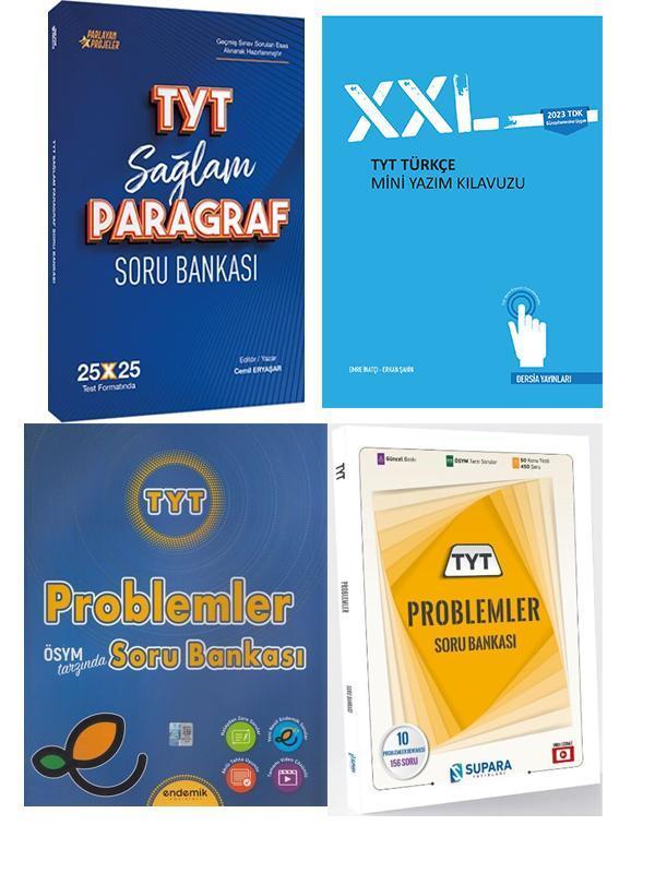 Parlayan Proje 2025 Paragraf Soru Endemik Problem Supara Problem Dersia Mini Yazım 4lü Set - Parlayan Projeler - Image 1