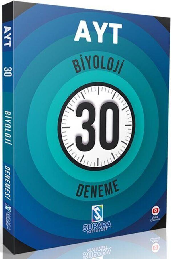 Supara Yayınları AYT Biyoloji 30 Deneme - Supara Yayınları - Image 1