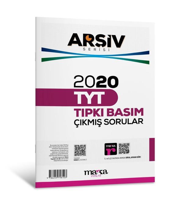 Marka YKS TYT 2020 Çıkmış Sorular Tıpkı Basım Arşiv Serisi Çözümlü Marka Yayınları - Marka Yayınları - Image 1